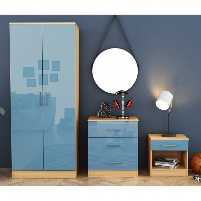 Dakota Blue Bedroom Furniture